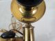 Antique Edwardian Era American Bell Old 323 Candlestick Telephone Folk Art Lamp Lamps photo 2