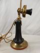 Antique Edwardian Era American Bell Old 323 Candlestick Telephone Folk Art Lamp Lamps photo 4