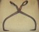 Antique Gifford - Wood Co.  Ice Block,  Wood,  Hay Bale Tongs - 17 1/4 