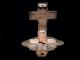 Post Byzantine Pectoral Reliquary Orthodox Silver Cross,  Relic Is Inside, Byzantine photo 6