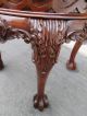 54382 Solid Mahogany Lamp Table Stand Post-1950 photo 5