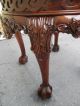 54382 Solid Mahogany Lamp Table Stand Post-1950 photo 7