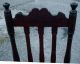 Antique Early 18th Century Banister Back Tombstone Top Chair W/ Rush Seat N/r Pre-1800 photo 5