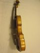 Antique Dresden Violin With Wood Case Serviced With Bow Case Dated 1888 String photo 4