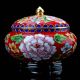 Chinese Collectable Cloisonne Hand Painted Flower Pots Z10 Pots photo 1