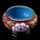 Chinese Collectable Cloisonne Hand Painted Flower Pots Z10 Pots photo 4