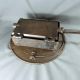 Antique French Cast Iron Waffle Maker Press.  Marked 