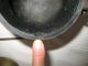 Cast Iron Fire Starter Smudge Pot Antique 3 Leg Brass Handle Lid Wand Pumice Hearth Ware photo 10