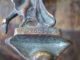 Antique Brass ' Sanctuary ' Internal Door Knocker - Durham Door Bells & Knockers photo 6