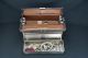Rare Antique Doctor Obstetrician Bag With Medical Instruments & Sterilizing Box Doctor Bags photo 1
