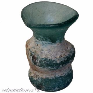 Museum Quality Roman Period Near Eastern Bottle 100 - 300 Ad photo