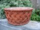 Rare Sankey Bulwell Terracotta Plant Pot Basket Weave Design 7 