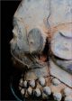 Old Rare Tribal Ekoi / Ejagham Janus - Head Skin - Covered Mask - Nigeria Bn 14 Other African Antiques photo 5