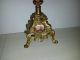 19th Century French Porcelain Gilt Fancy 5 Light Candelabra Sevres.  Hand Painted Candle Holders photo 3