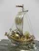 Silver960 The Japanese Treasure Ship.  124g/ 4.  36oz.  Takehiko ' S Work. Other Antique Sterling Silver photo 4