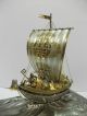 Silver960 The Japanese Treasure Ship.  124g/ 4.  36oz.  Takehiko ' S Work. Other Antique Sterling Silver photo 5