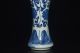 China Exquisite Hand Painted Flower Blue And White Porcelain Vase Vases photo 2