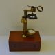C.  1850 - 1880 Brass Pocket Botanical Microscope W/ Travel Case Microscopes & Lab Equipment photo 1