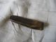 Antique Steel Cow Horn Folding Fleam Lancet Medical Veterinary C1880s Other Medical Antiques photo 1