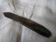 Antique Steel Cow Horn Folding Fleam Lancet Medical Veterinary C1880s Other Medical Antiques photo 2