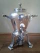 Antique Sterling Silver Water Kettle W/sterling Stand & Burner Tea/Coffee Pots & Sets photo 1
