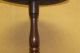Rare 18th C Ct Queen Anne Cherry Candlestand Round Top In Old Grungy Surface Primitives photo 5