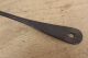 A Great Early 18th C Wrought Iron Two Tine Tasting Fork In Old Surface Primitives photo 3