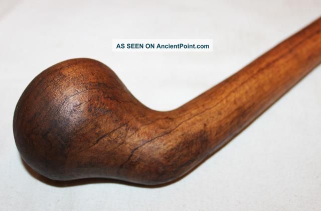 African Maasai Masai Handmade War Club Rungu Olive Wood Kenya 07 Other African Antiques photo
