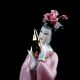 Chinese Famille Rose Porcelain Hand Painted Gril Statue D684 Men, Women & Children photo 1