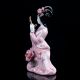 Chinese Famille Rose Porcelain Hand Painted Gril Statue D684 Men, Women & Children photo 4