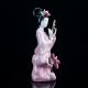 Chinese Famille Rose Porcelain Hand Painted Gril Statue D684 Men, Women & Children photo 6