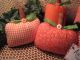 5 Prim Handmade Thanksgiving Fall Fabric Pumpkin Ornies Bowl Fillers Home Decor Primitives photo 2