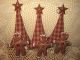 Handmade Primitive Christmas Fabric Tree Gingerbread Ornies Bowl Fillers Decor Primitives photo 2