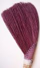Vintage Red Turkeywing Style Hearthsweep Broom By Berea Hearth Ware photo 3