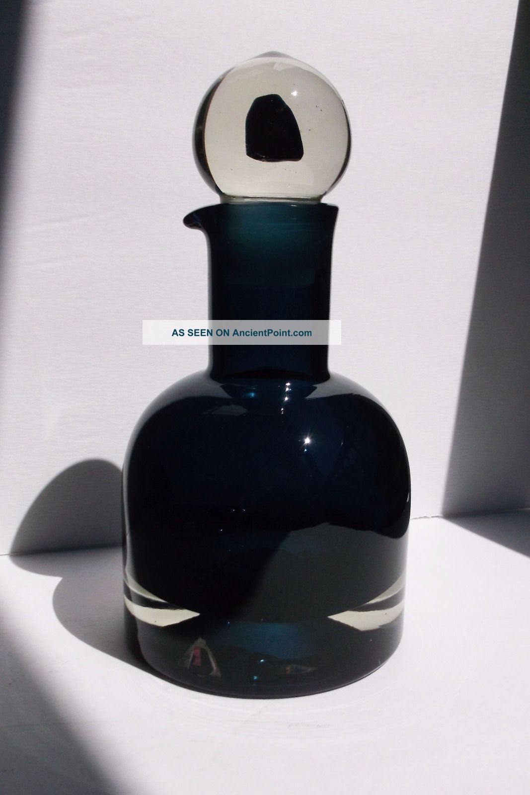 Rare Nanny Still Riihimaen Rex Decanter Mid Century Modern Mid-Century Modernism photo