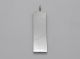 1979 - Solid Sterling Silver Hallmarked Ingot Pendant Fob - Hdm - London Brooches/Jewellery photo 2