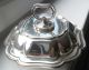 Pretty Victorian Entree Dish - Sheffield Silver Plate - Hawksworth & Eyre C1880 Dishes & Coasters photo 1