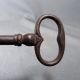 Old French Antique Key 18th Century Louis Xv Wrought Iron Rare Locks & Keys photo 6