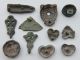 British Found Anglo Saxon Period Bronze Decorated Ornaments 700 - 900 Ad F, British photo 5