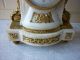 C1850 Le Roy Et Fils Paris,  Fire Gild Porcelain Dial Strike The Bell Mantle Clock Clocks photo 2
