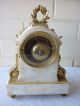C1850 Le Roy Et Fils Paris,  Fire Gild Porcelain Dial Strike The Bell Mantle Clock Clocks photo 5