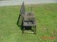Antique 1800 ' S Pa Dutch Plank Seat Spindle Back Bench Rustic 1800-1899 photo 1