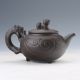 Yixing Sand - Fired Handwork Dragon Shaped Handle Teapot W Lion Lid Teapot D965 Teapots photo 5