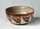 Antique 19`c Ottoman Empire Handmade Redware Glased Pottery Ceramic Dish Bowl 08 Islamic photo 1