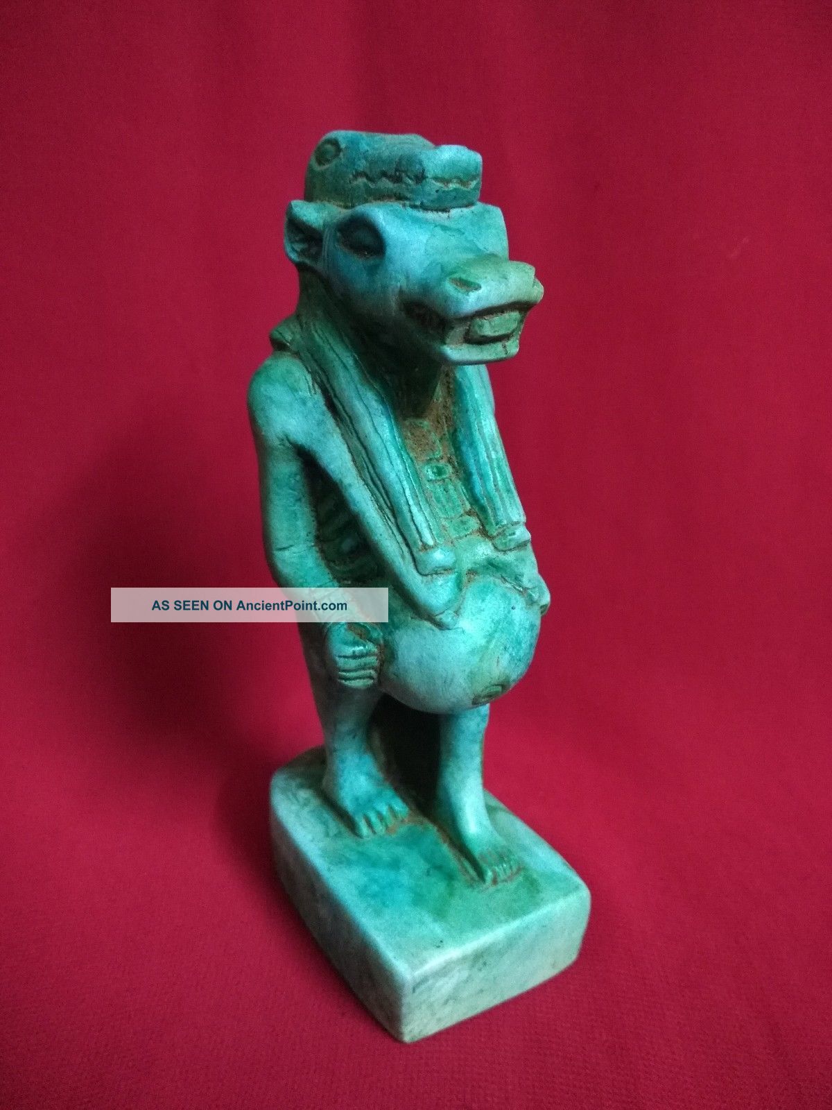 Ancient Egyptian Statue Of Tawert (332 – 390 Bc) Egyptian photo