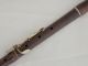 Antique French Rosewood Five Keyed Flute In C By Buffet Crampon Paris Year - 1850 Wind photo 3