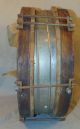 Antique Wooden Rim & Metal Sided Snare Drum Estate Fresh Maker Unknown Percussion photo 2