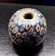 Ancient Medieval Islamic Period Middle Eastern Glass Eye Bead C800 To 1000 A.  D. Roman photo 1