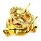Handmade Triangle Shinny Gold Brass Sundial Compass Brass Triangle Sundial Compasses photo 1
