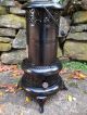 Antique Black 525 Perfection Oil Kero Parlor Cabin Camping Heater Stoves photo 7